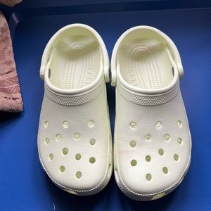 Lime Green Crocs